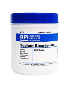 RPI Sodium Bicarbonate, Acs Grade, 1 Kg