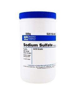 RPI Sodium SuLfate, Anhydrous, Acs Grade, 500 Grams