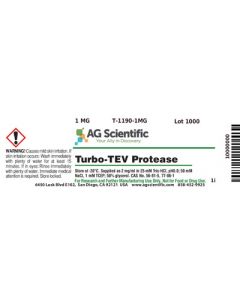 AG Scientific TurboTEV Protease, 1 MG