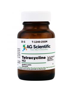 AG Scientific Tetracycline Hydrochloride, 25 G