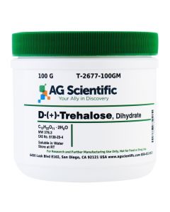 AG Scientific D-(+)-Trehalose Dihydrate, 100 G