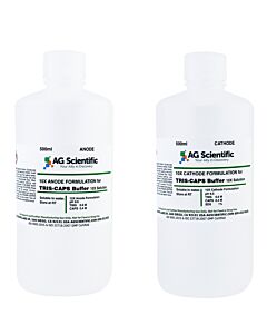 AG Scientific Tris-Caps Buffer 10x Solution, 2 X 500 Ml
