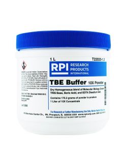 RPI Tbe Buffer Powder[Tris-Borate-Edta], 10x Powder, 170.3 Grams Of Powder Makes 1 Liter Of Solution