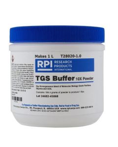 RPI Tris-Glycine-Sds Buffer, 10x Powder, 184 Grams Of Powder, Makes 1 Liter Of Solution