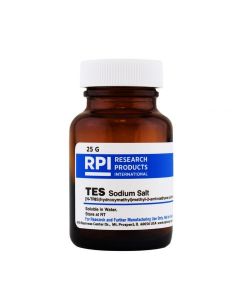 RPI Tes, Sodium Salt, [2-Tris(Hydroxymethyl) Methyl-2-Amino-1-EthanesuLfonic Acid, Sodium Salt], 25 Grams