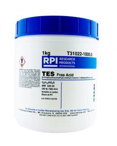 RPI Tes, Free Acid [2-Tris(Hydroxymethyl)-Methyl-2-Amino 1-EthanesuLfonic Acid], 1 Kilogram