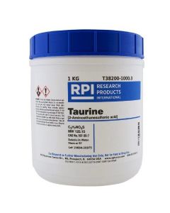 RPI Taurine [2-AminoethanesuLfonic Acid], 1 Kilogram