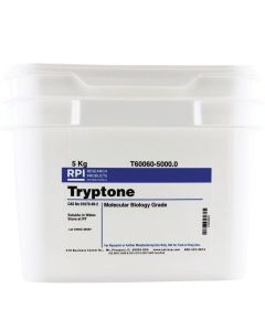 RPI T60060-5000.0 Tryptone, Free-Flowing Powder, 5 kg