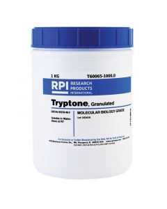 RPI Tryptone, GranuLated, 1 Kilogram