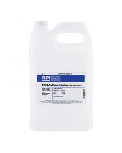 RPI T60075-4000.0 TRIS Buffered Saline Solution, 4 L