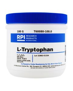 RPI L-Tryptophan, 100 Grams