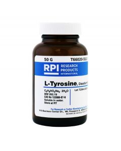 RPI L-Tyrosine, Disodium Salt Dihydrate, 50 Grams