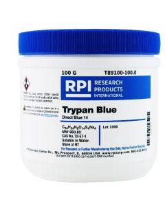 RPI Trypan Blue, 100 Grams