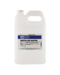 RPI Distilled Water, Laboratory Reagent Grade, 4 Liters