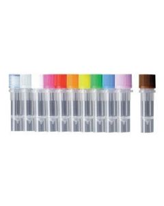 Corning Axygen 0.5mL Sterile, Self Standing Screw Cap Tubes and Attached Blue Caps w/ O-Ring