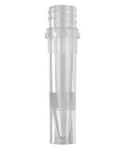 Corning Axygen 1.5 mL Self Standing Conical Screw Cap Microcentrifuge Tube and Cap, with O-ring, Polypropylene, Clear Cap, Sterile