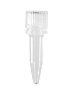 Corning Axygen 0.5mL Elongated Conical Screw Cap Microcentrifuge Tube and Cap, with O-rings, Polypro