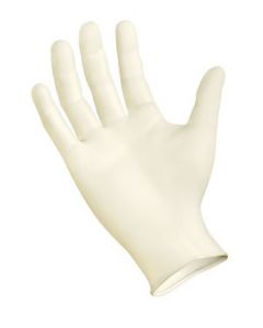 Sempermed Glove, Disposable, Latex, Large, Powder
