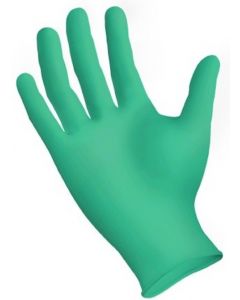 Sempermed Exam Glove, Nitrile, Green, Textured