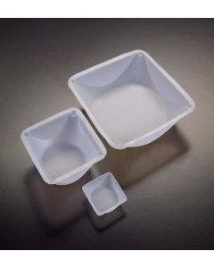 Simport Antistatic Weighing Dishes 127 X 127 X 25h, 300ml, 500/Pk