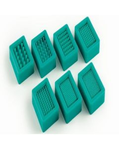 Simport T-Sue Microarray Mold 15 Cores, W/P 4mm Blue-Green, 1 Pac