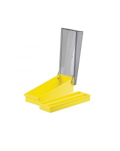 Simport Slidefile Storage System 100 Positions,Yellow, 10/Pk - SI