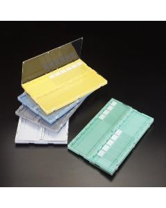 Simport Microscope Slide Folder White + Opaque Cover, 10/Pk - SI