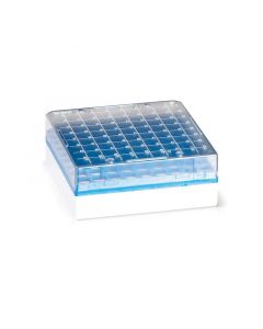 Simport Cryo Stor. 1.2 & 2ml, 81 Places, Blue, 24/Pk