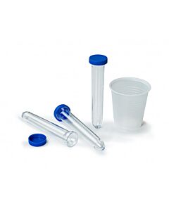 Simport Urine Collection System, Blue Cap, 500/Pk