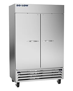 So Low Environmental Refrigeratorfreezer Combination Unit, 48 Cu. Ft., 84.5 H X 52 W X 34.75 In. D, Stainless Steel, 1 To 10c (Refrigerator), 0 To -20c (Freezer) Temperature Range, Upright Style