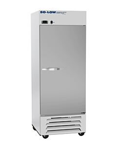 So Low Environmental Lab And Pharmacy Refrigerator, 27 Cu. Ft., 81 H X 30 W X 34 In. D, Painted White Steel Interior, Upright Style, 2 To 8c Temperature Range, Automatic Cycle Defrost, 115v