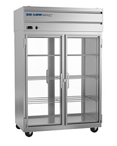 So Low Environmental Lab And Pharmacy Refrigerator, 50 Cu. Ft., 81.5 H X 52 W X 37.5 In. D, Stainless, Upright Style