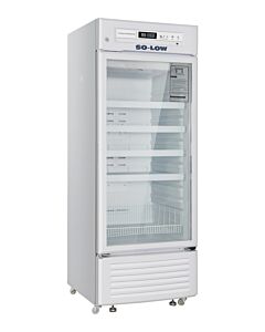 So Low Environmental Lab And Pharmacy Refrigerator, 10 Cu. Ft., 60 H X 24 W X 22 In. D, White Coated, Stainless Steel, Upright Style, Economy Series, 2 To 8c Temperature Range