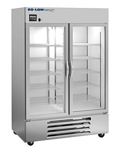 So Low Environmental Lab Refrigerator, 49 Cu. Ft., 81 H X 52 W X 32 In. D, White Coated, Steel, Upright Style, Platinum Series, 2 To 8c Temperature Range, Automatic Cycle Defrost