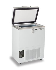 So Low Environmental Low Temperature Freezer, 3 Cu. Ft., 48 H X 34.5 W X 25.25 In. D, Powder Coated Cool Gray, 14 Ga Zinc Coated Galvanized Steel Chamber, 16 Ga Steel Exterior
