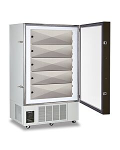 So Low Environmental Low Temperature Freezer, 28 Cu. Ft., 79.5 H X 54 W X 37 In. D, Powder Coated Cool Gray, 14 Ga Zinc Coated Galvanized Steel Chamber, 16 Ga Steel Exterior