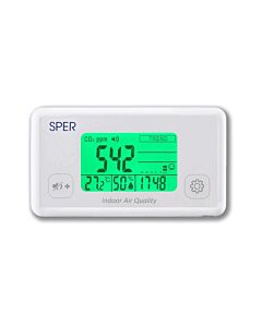 SPER Scientific Indoor Air Quality Monitor With Color Coded Display