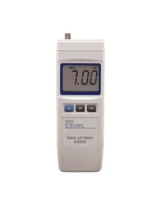 SPER Scientific Basic pH Meter Kit, 9V Battery Pwr Source