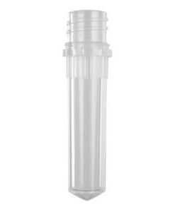 Corning Axygen 2.0mL Conical Screw Cap Tubes Only, Polypropylene, Clear, Non-Sterile, 4000 Tubes/CS