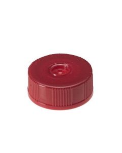 Simport Screw Cap For 5.0ml Tubes, Red, 200/Pk