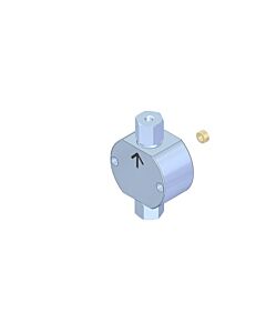 Teledyne Head Kit For M1 Class 0.125 Inch O.D. Piston - Stainless Steel; Standard Seal (SS); Inlet 1/8 Inch O.D.; Outlet 1/16 Inch O.D.