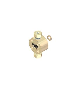 Teledyne Head Kit for ReaXus® with 0.375 Inch O.D. Piston - PEEK; Standard Seal (FP); Inlet 1/8 Inch; Outlet 1/8 Inch