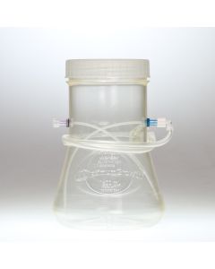 Thomson Instrument Company Multiported Optimum Growth 1.6l Flask, Sterile | For Aseptic Sampling & Transfer, Cs12