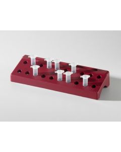 Corning Axygen Microtube Support Rack 20x1.5m Red PP (210x75x35mm) (Non-Returnable)