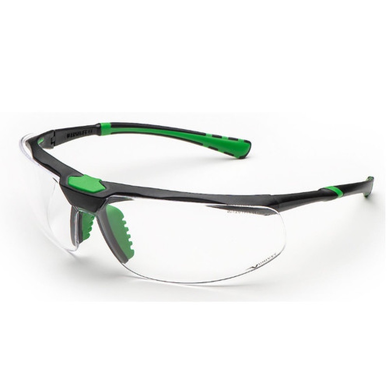 Univet Model 5X3 X-Gen Spectacles (Clear/Green with Enhanced Anti-Scratch Treatment)