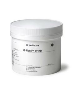 Cytiva Ficoll PM70, 100g, 1 2g mL Density, 0 12 EU mg Endotoxin Activity, White, Solid, Spray-dried