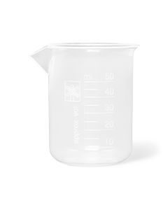 United Scientific Supply Beakers,New Style,Pp,50Ml