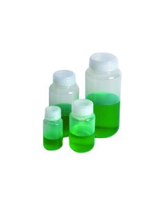 United Scientific UniStore Reagent Bottles, Wide Mouth, PP, 125 mL, Case of 500