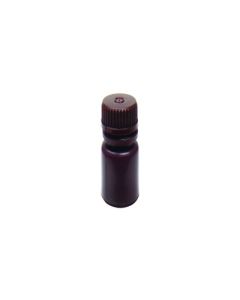 United Scientific UniStore Amber Reagent Bottles, Narrow Mouth, HDPE 4 mL