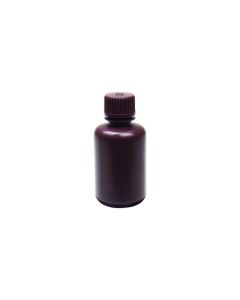 United Scientific UniStore Amber Reagent Bottles, Narrow Mouth, HDPE 60 mL